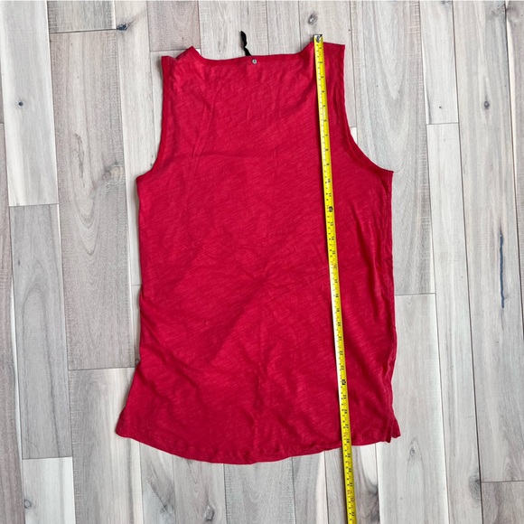 Calvin Klein Jeans sleeveless tank top red/ Orange size small - Picture 7 of 7